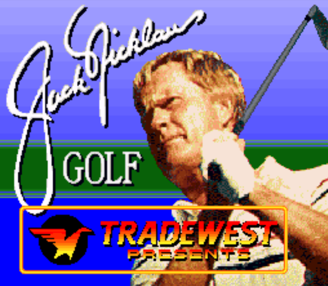 Jack Nicklaus Golf Title Screen